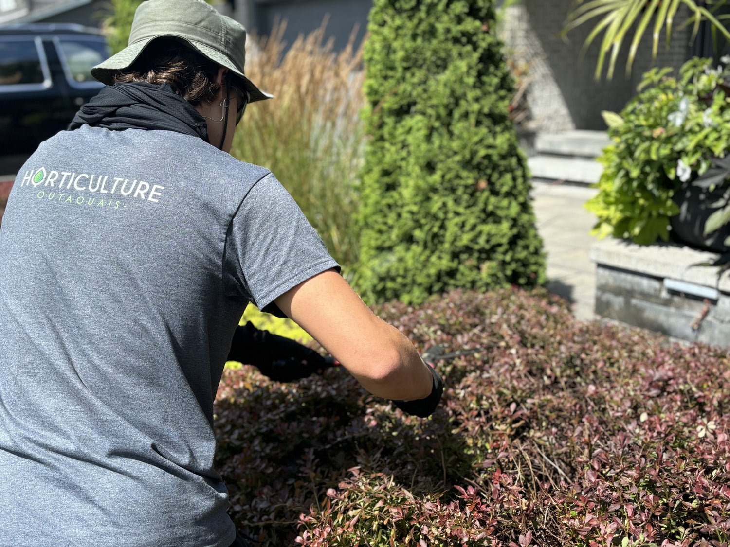 Finition de bordures et nettoyage de plates-bandes — Entretien paysager Outaouais